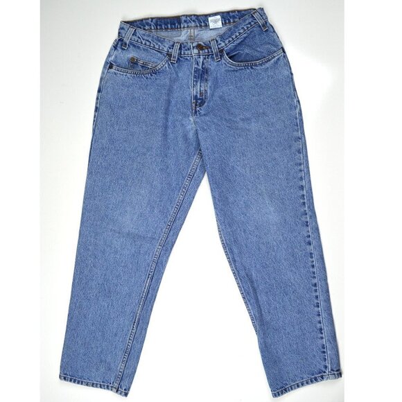 Levi's Vintage Orange Tab Mom Jeans 550 32x27 - Picture 2 of 8